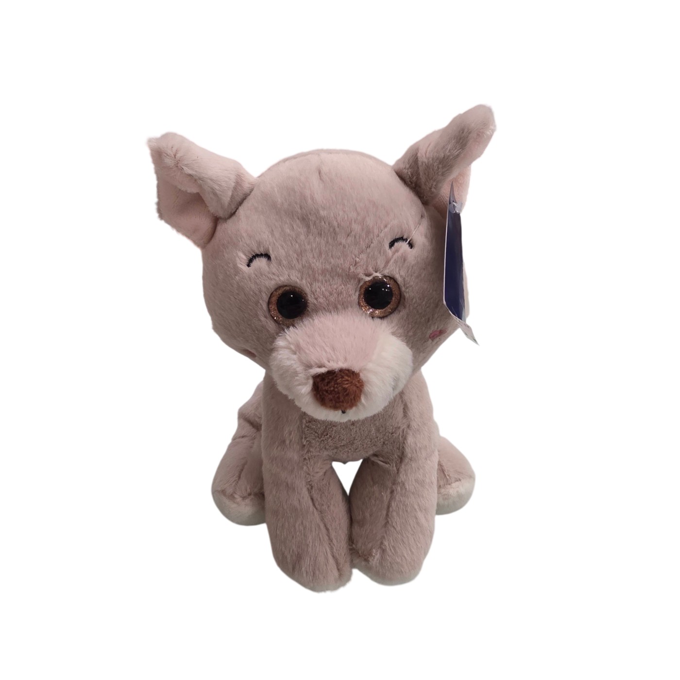 Peluche de Perro Gris